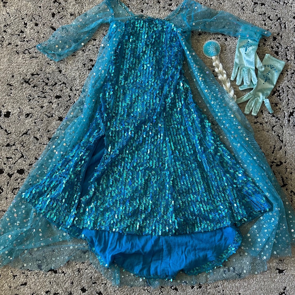 Elsa Frozen Halloween Costume
